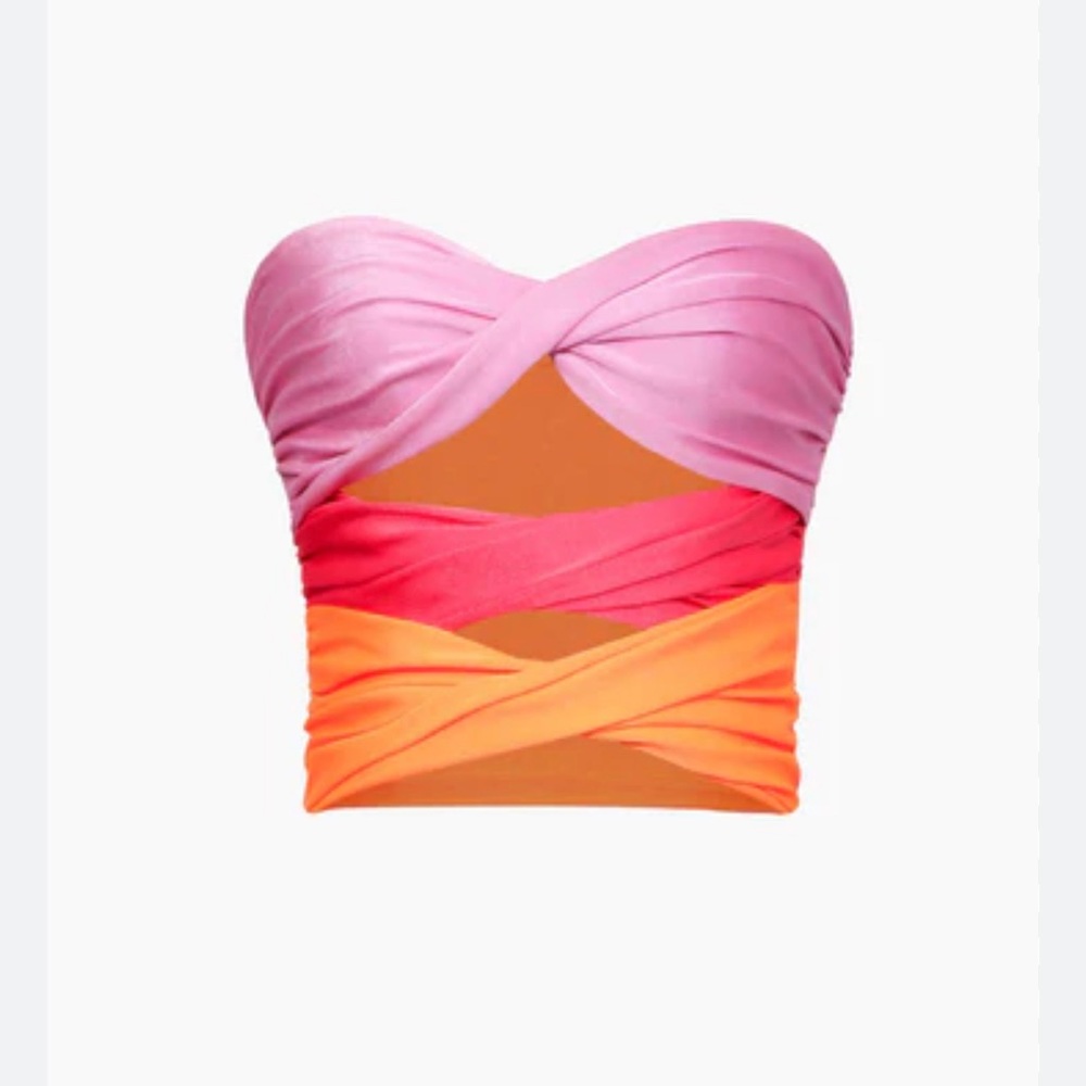 strapless top